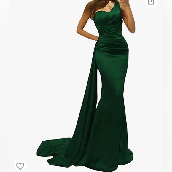 Alikey | Dresses | Emerald Green Wedding Guest Dress Worn Only Once ...